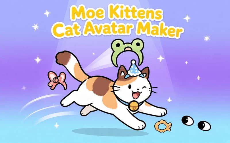Moe Kittens Cat Avatar Maker