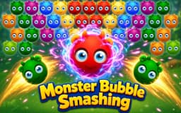 Monster Bubble Smashing