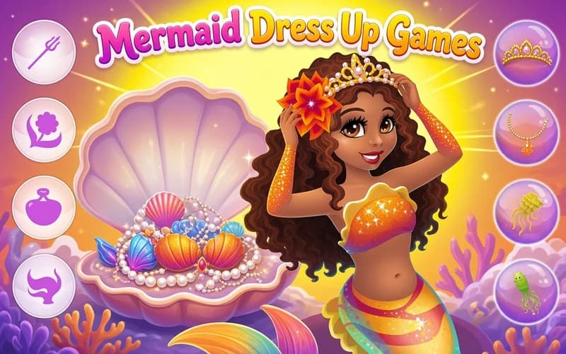 Mermaid Dress Up Games