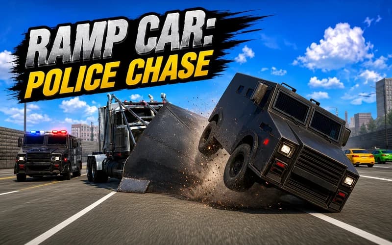 Ramp Car: Police Chase