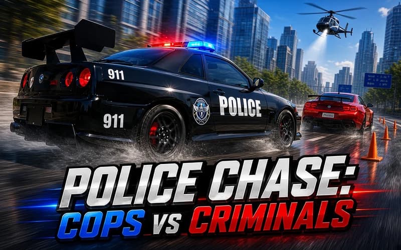 Police Chase: Cops vs Criminals