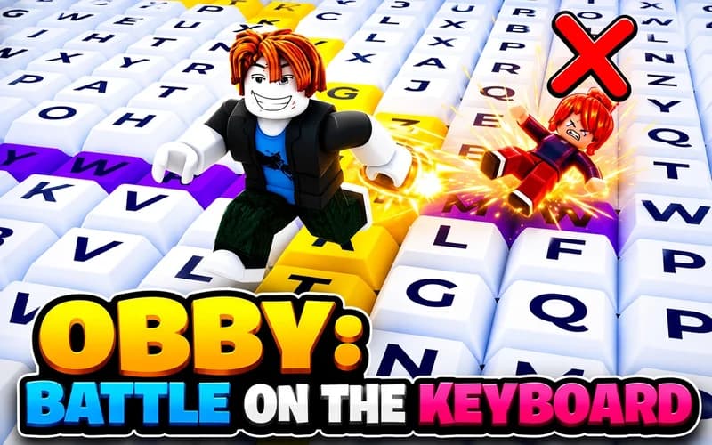 Obby: Battle on the Keyboard