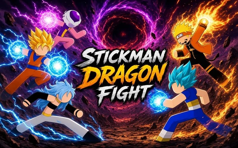 Stickman Dragon Fight