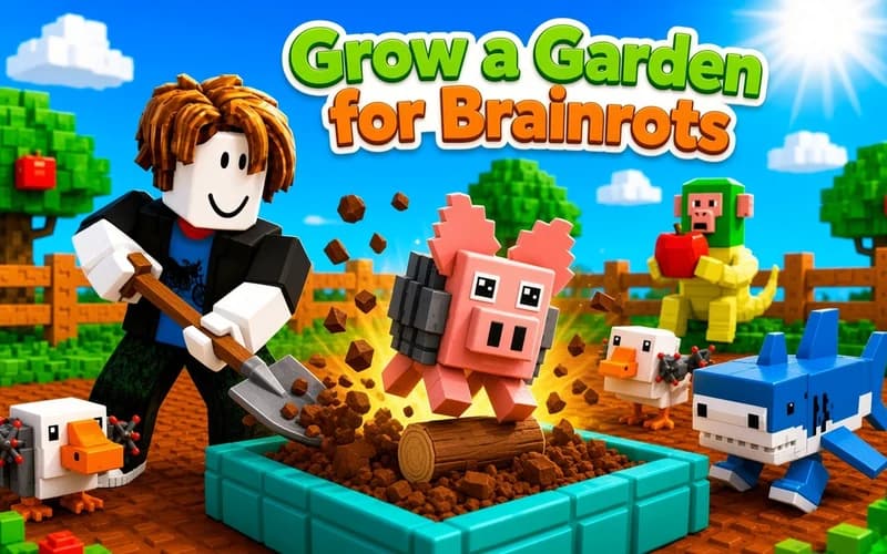 Grow a Garden for Brainrots