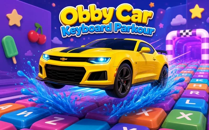 Obby Car Keyboard Parkour