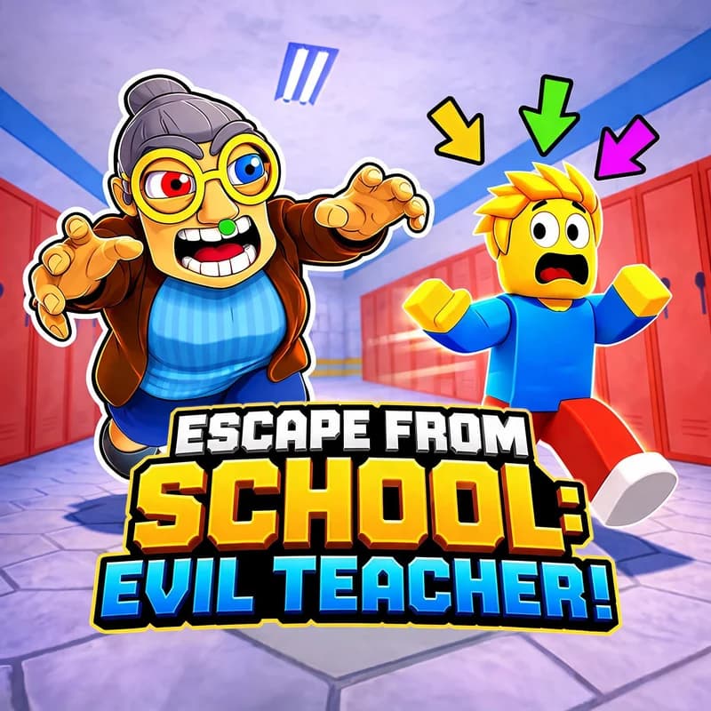 Escape from School: Evil Teacher!