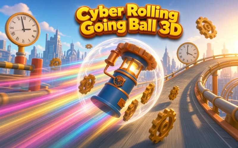 Cyber Rolling Going Ball 3D