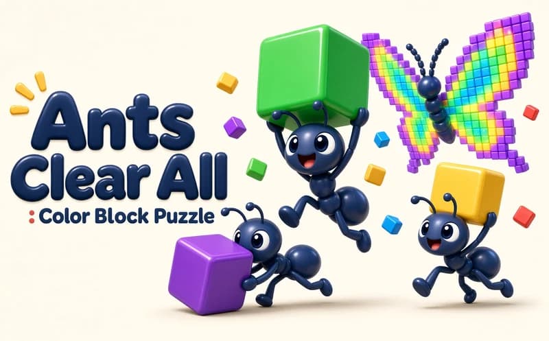 Ants Clear All : Color Block Puzzle