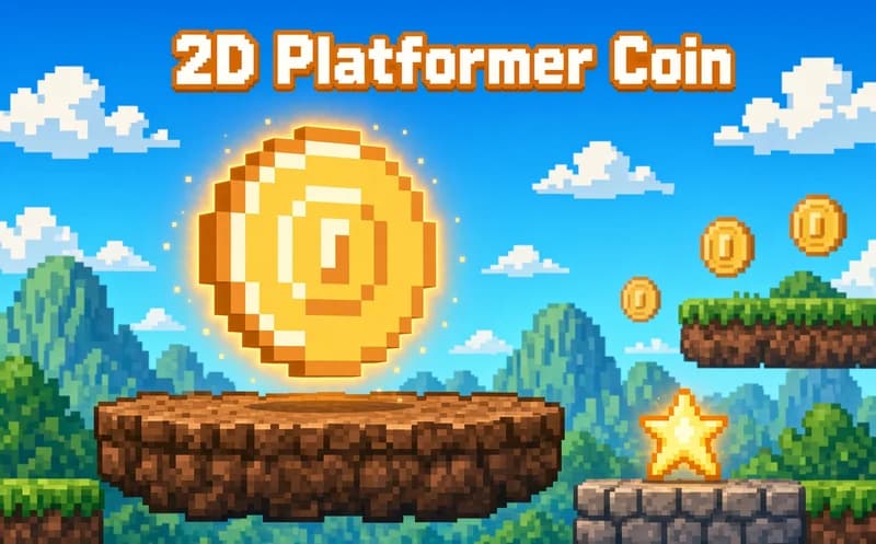 2D Platformer Coin