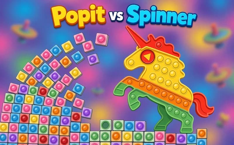 Popit vs Spinner