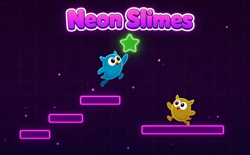 Neon Slimes
