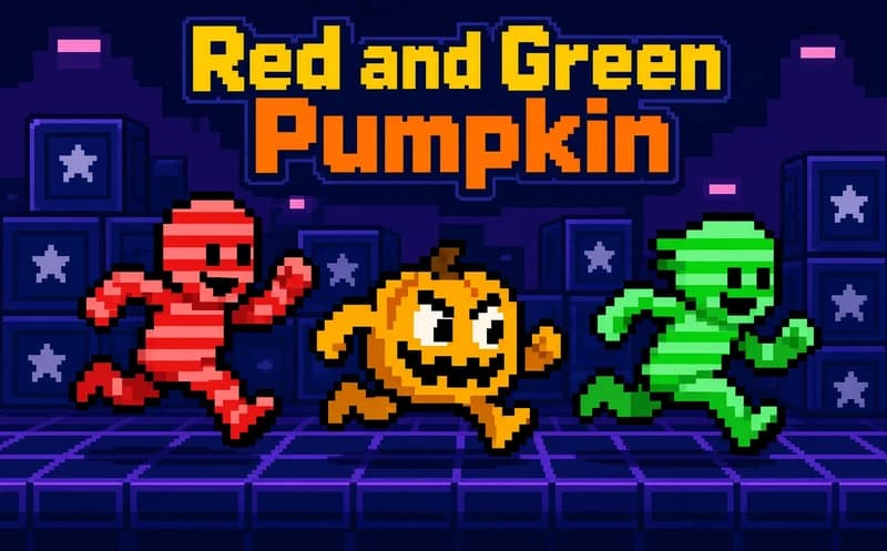 Red and Green Pumpkin