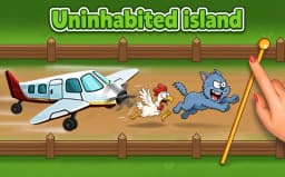 Uninhabited island