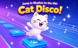Jump in Rhythm to the Hit! Cat Disco!