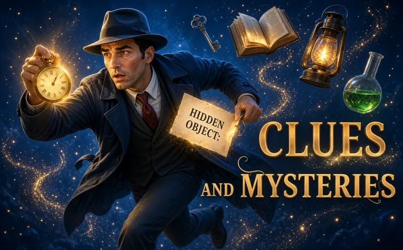 Hidden Object: Clues and Mysteries