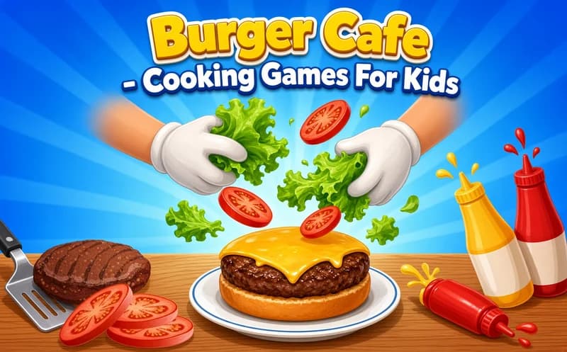 Burger Cafe - Cooking Games For Kids