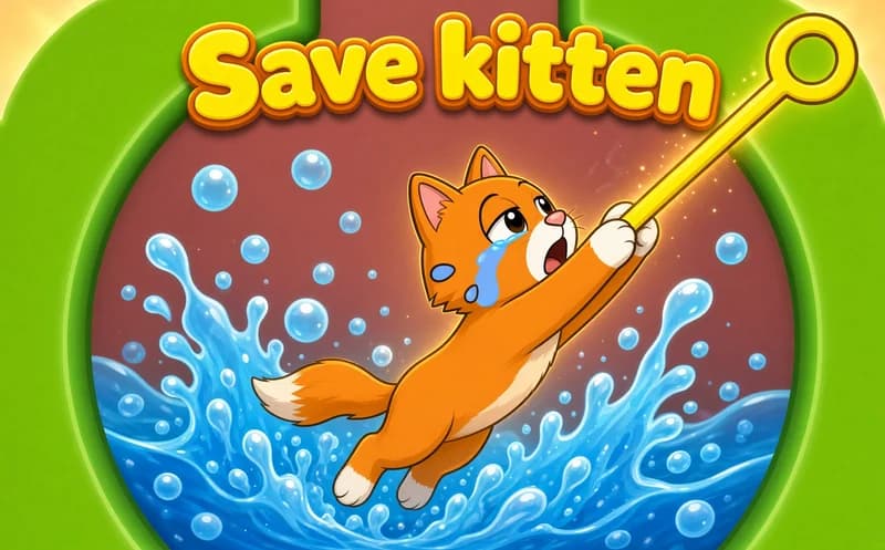 Save kitten